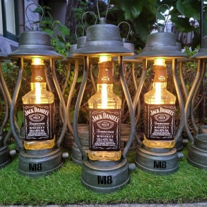 M8캠핑) 보틀홀더 캠핑 무드 램프, 몬스터파라코드