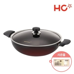 [해피콜][본사직영] HC해피콜 티타늄 비바 IH 파티웍 32cm (W32/뚜32)