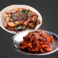 [후레쉬] 캠핑세트 3호(안동찜닭+불닭발 무뼈) / 총1.5kg / 4~5인분