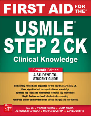 First Aid for the USMLE Step 2 CK, 11/E