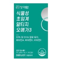 장대원 식물성 초임계 알티지 오메가3 800mg x 30캡슐