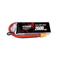 헬셀 스트라이커 2600mAh 4셀 14 8V 100C 드론축구 배터리