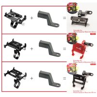 자전거핸드폰거치대 홀더 휴대폰 오토바이 알루미늄 CNC 스탠드 혼다 자전거 폰 GPS MTB