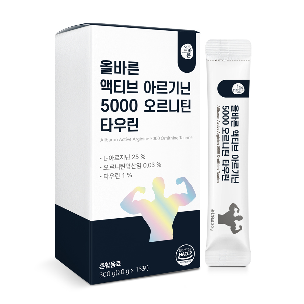 헤라클레스 아르기닌 6000 오르니틴 시트룰린 타우린 아연 블랙마카  300g  4개