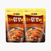 샘표 춘천 닭갈비 양념 180g 2-3인분 2팩