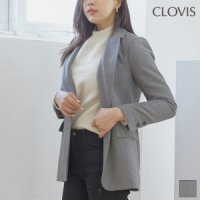 CLOVIS 클라비스 클라비스 헤링본 싱글 자켓 CVJK94T01M