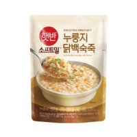 햇반 소프트밀 누룽지닭백숙죽 420g