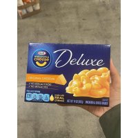 크래프트 Mararoni Cheese Deluxe Original Cheddar 마카로니 앤 치즈 디럭스 오리지널 체다 109g 6팩