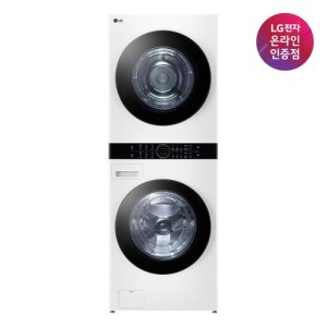 [LG전자][LG전자 공식인증점]LG 트롬 오브제컬렉션 워시타워 W20WANQ (릴리화이트/세탁23kg+건조20kg)