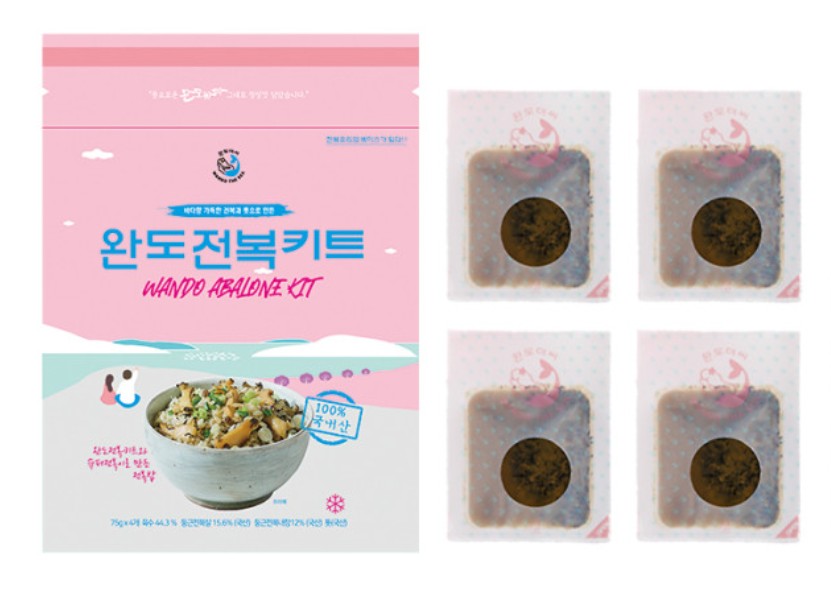 완도전복키트 75g