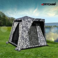 트라이캠프 TRYCAMP 무결로 위장 밀리터리 낚시텐트 FO-14MF