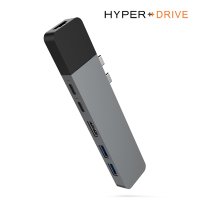 [HYPER DRIVE] 하이퍼 드라이브 NET 6-in-2 USB-C 허브 GN28N HDMI 기가비트이더넷 썬더볼트