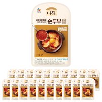 CJ 다담 순두부찌개 양념 140g x 20개