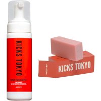 KICKS TOKYO 스니커 운동화 샴푸 얼룩제거 지우개 스니커즈용 스웨이드용 세트