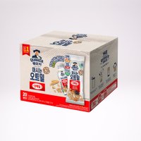 퀘이커 마시는 오트밀 아침대용쉐이크 단백질 50g 20개 오트밀 20개