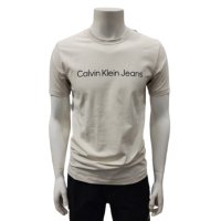 Calvin Klein Jeans 공용 기본로고 슬림핏 반팔 티셔츠 J320931