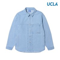 UCLA 오버핏 데님 셔켓 LT-INDIGO UZ3DJ02 03