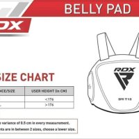 RDX 체스트 가드 복싱 배꼽 패드 MMA 바디 프로텍터 갑옷 훈련 태권도 U