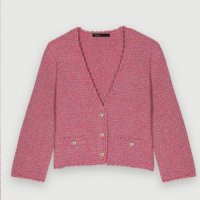 마쥬 Cardigan en maille effet ROSE MFPCA00365