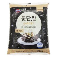 qs 동서 리치스 통단팥 3kg 파우치 1개