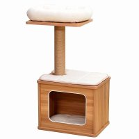 Catry Cat Tree - 고양이 해먹 스크래치 기둥 집이 놀이 하우스 콤보 76 2cm30인치 쉽게