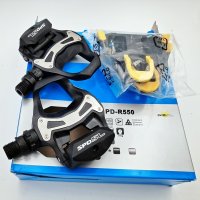 SPD-SL 페달 자동 잠금 로드 R550 바이크 SH11 클리트 사이클링 PD-R550