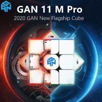 Gan 11 M Pro 마그네틱 매직 스피드 큐브 UV 소프트 전문 피젯