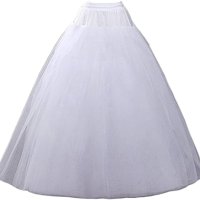 -라인 Hoopless 페티코트 Crinoline Underskirt 슬립 웨딩 액세서리