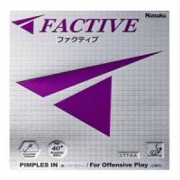 탁구 스핀량 향상 니타쿠 러버 라켓 라바 FACTIVE 남성 구기