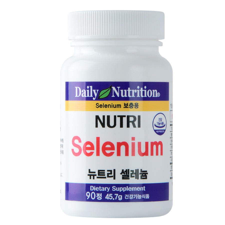 뉴트리 미국 <b>셀레늄</b> / 셀렌 미네랄 칼슘 칼슘제 영양제 90정