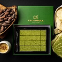 정안초콜릿 CACAOHOLA 녹차 생초콜릿 140g