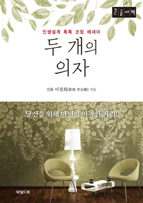 두 개의 의자(큰글자책) (인생설계 톡톡 코칭 에세이)