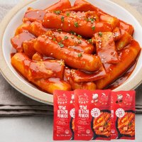 깡총분식 옛날 쌀가래 떡볶이 560g 3세트