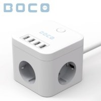 [BOCO]보코 멀티탭 2구 3구USB 충전 큐브형 슬림형