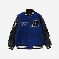 베이프 x 네이버후드 바시티 자켓 - BAPE Neighborhood Varsity Jacket Exclusi