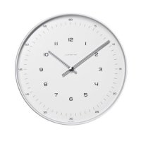 독일 융한스 벽시계 인테리어시계 Max Bill clock diam 스테인리스 스틸 case 쿼츠mo 710754