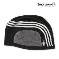 스마트울 Intraknit Thermal Max Beanie - BLACK-WHITE ZP