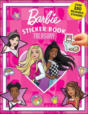 Sticker Book Treasury : Mattel Barbie