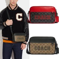 코치 COACH 남자 가방 시그니처 캔버스 그레이엄 Graham 크로스백 CE638