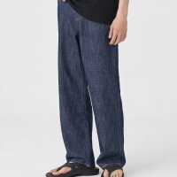 TOFFEE SL01 섬머 데님 와이드 팬츠 SUMMER DENIM WIDE PANTS