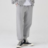 TOFFEE 와이드 조거 스웻 팬츠 MELANGE WIDE JOGGER SWEAT PANTS