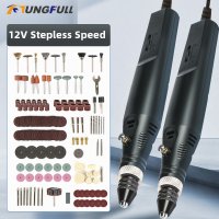 충전식 전동 무선 드릴 Dremel 미니 조각기 12V 그라인더 무단 속도 마이크로 도구