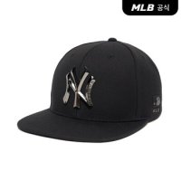 MLB 메탈 원포인트 스냅백 NY Black