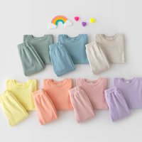 아기애기 유아동 남아여아 파스텔트레이닝상하세트