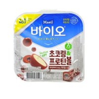 매일유업 바이오 초코링프로틴볼 토핑요거트 130g x 1개