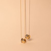 앵브록스 태연 deux ring necklace