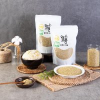 국산 유기농 청차조 좁쌀  500g  1개