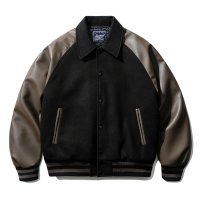 JEMUT 레더 레글런 바시티 자켓 4종 Leather Raglan Varcity Jacket YHOT2461