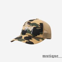 배송기간 7일 스투시 x 베이프 트러커 캡 Stussy BAPE Trucker Cap