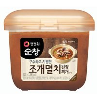 청정원순창 조개멸치 된장 찌개양념 900g 1개